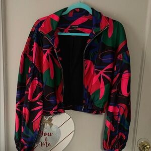 PatBO Multicolor Bomber Jacket